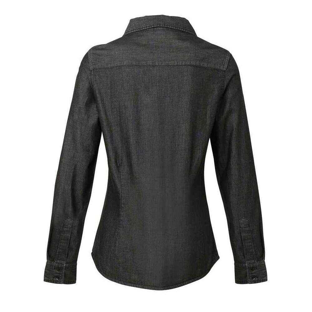 Chemisier Femme (Denim Noir) 2/4