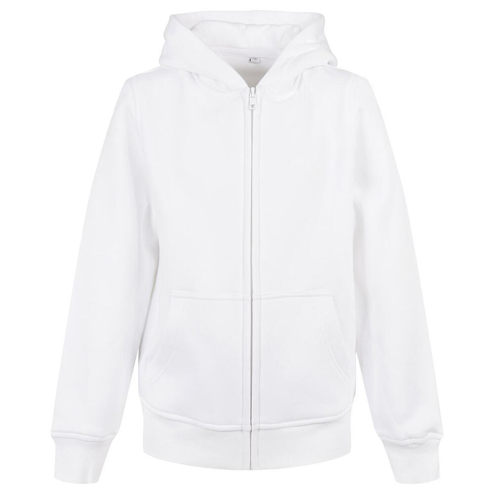 Bluza Dziecięca Basic Organic Z Pełnym Zamkiem Błyskawicznym