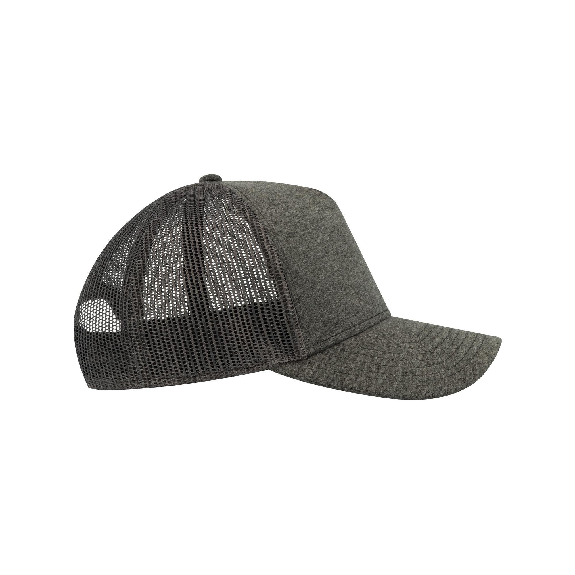 Casquette Trucker RAPPER Adulte (Gris Foncé) 3/3