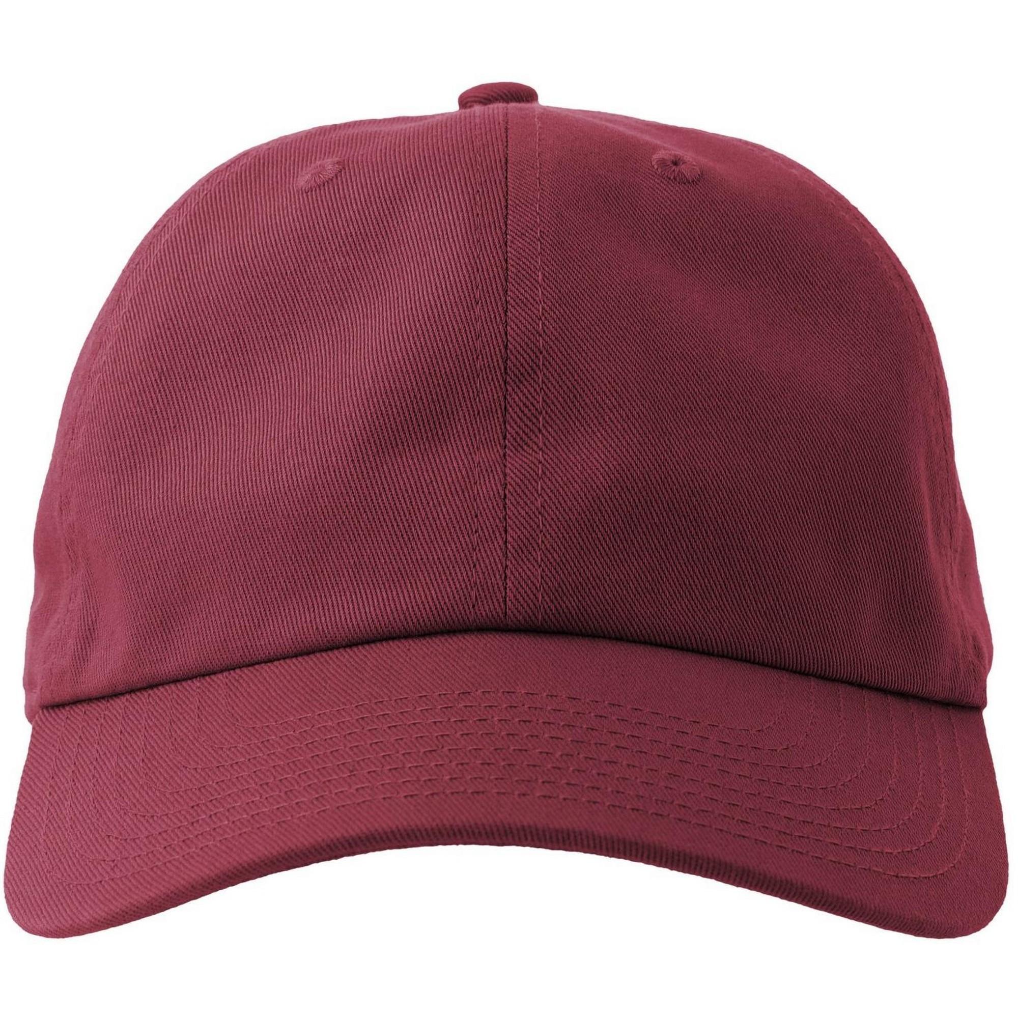 Cappellino Da Baseball 6 Pannelli Adulto Unisex Atlantis Dad Rosso Cardinale 3/3