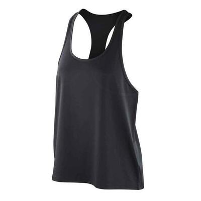 Vrouwen/dames impact softex tank top (zwart)