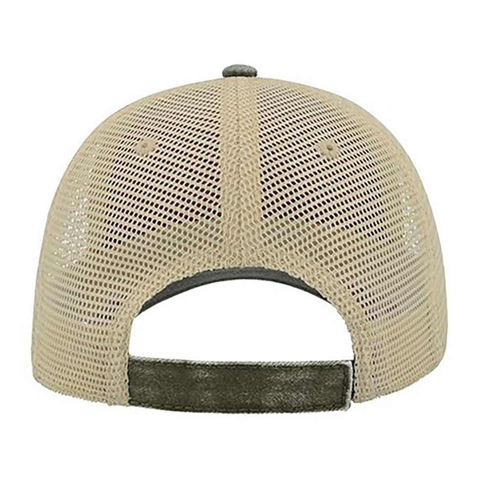 Czapka Unisex Case Pigment Barwiona 6panelowa Trucker
