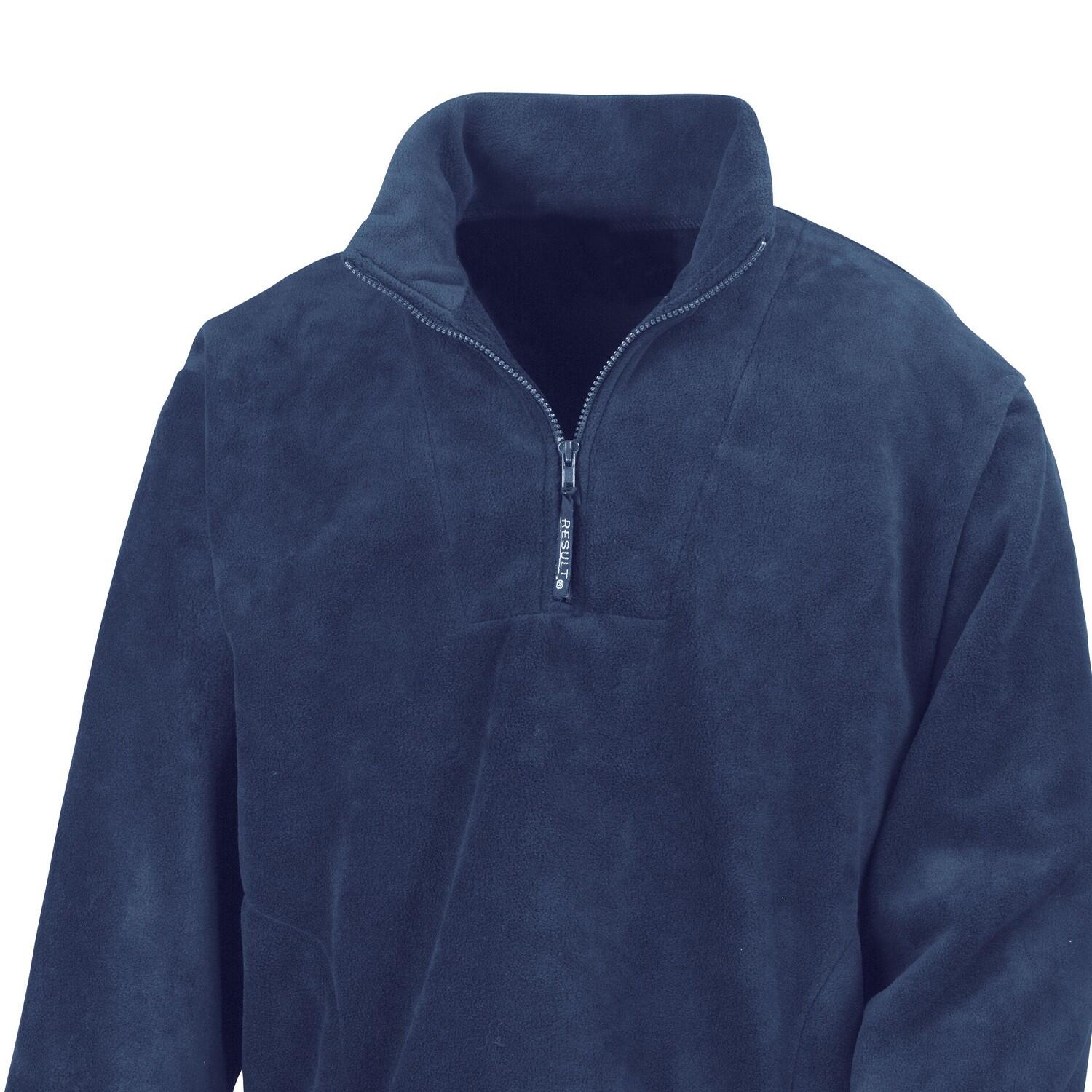 Polartherm fleece top voor kinderen (Marine) 2/3