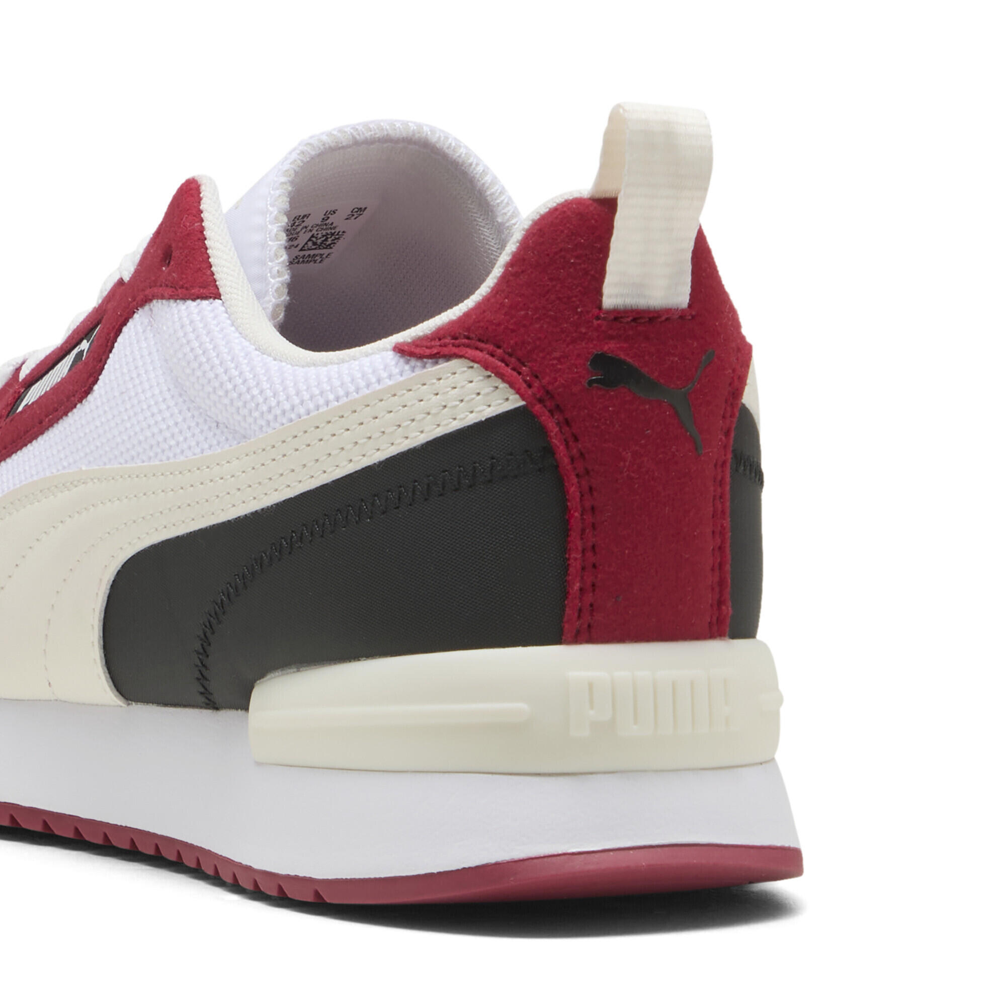 PUMA R78 sneakers PUMA Dark Crimson Warm White Red 4/7