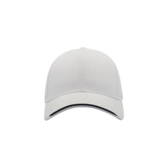 Casquette Tissu Gaufré ESTORIL Mixte (Blanc)