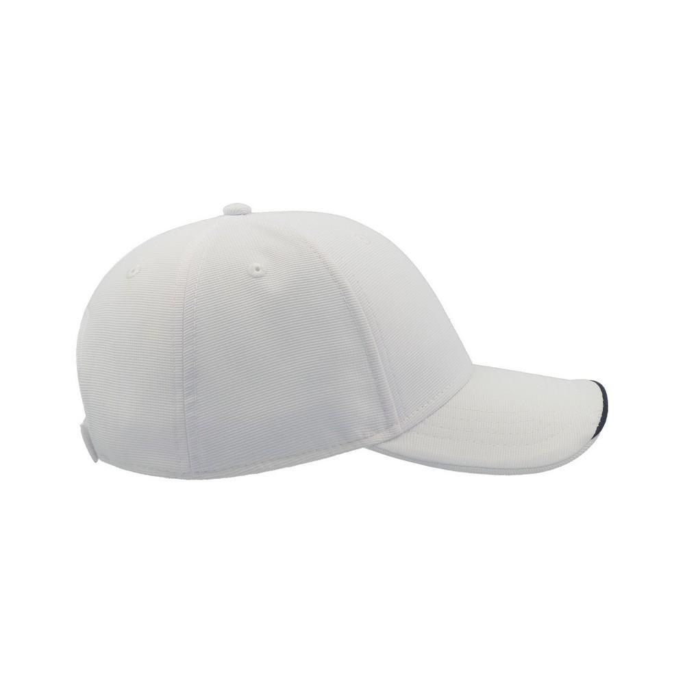 Casquette Tissu Gaufré ESTORIL Mixte (Blanc) 4/4