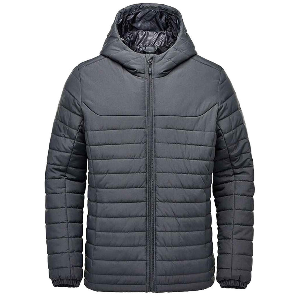 Mens Nautilus Quilted Hoodie (Dolphin)