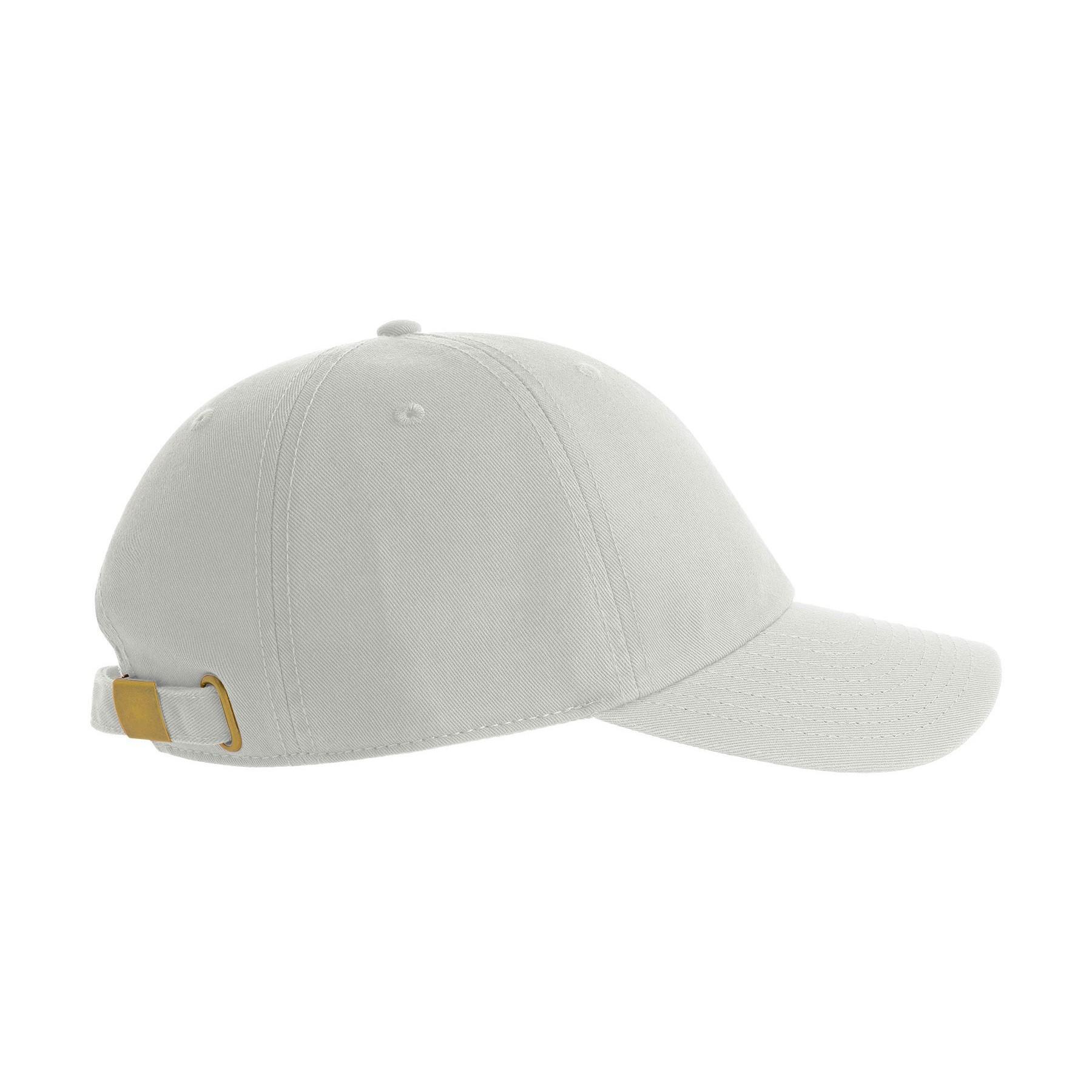 Casquette Déstructurée 6 Panneaux Mixte (Blanc) 4/4