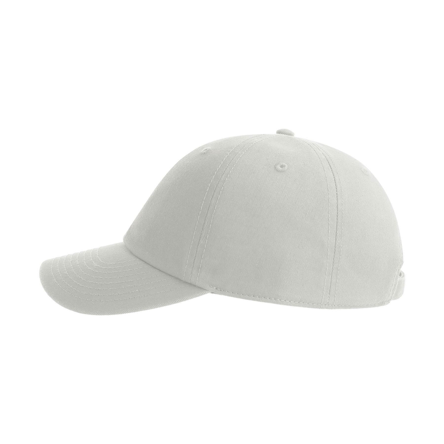 Casquette Déstructurée 6 Panneaux Mixte (Blanc) 3/4