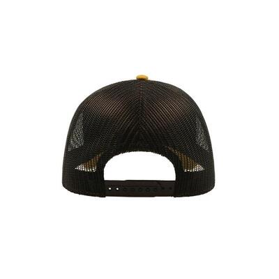 Cotton Cappellino Tipo Trucker Con Visiera Adulti/Unisex Atlantis Rapper Nero