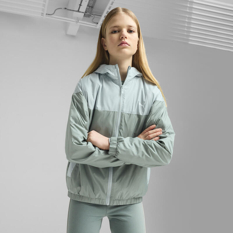 Coupe-vent doublé en mesh Enfant et Adolescent PUMA Green Moon