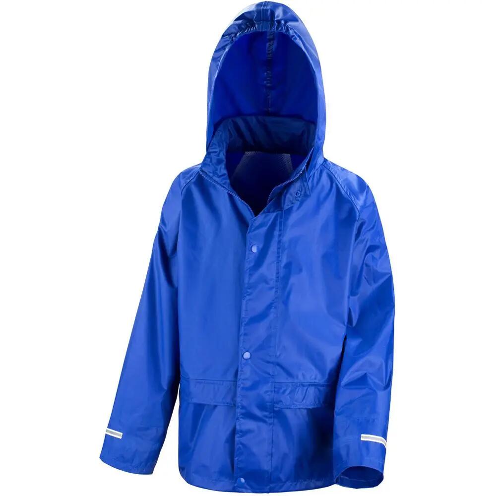 Core Veste Et Pantalon De Pluie Enfant Unisexe (Bleu Roi) 4/5