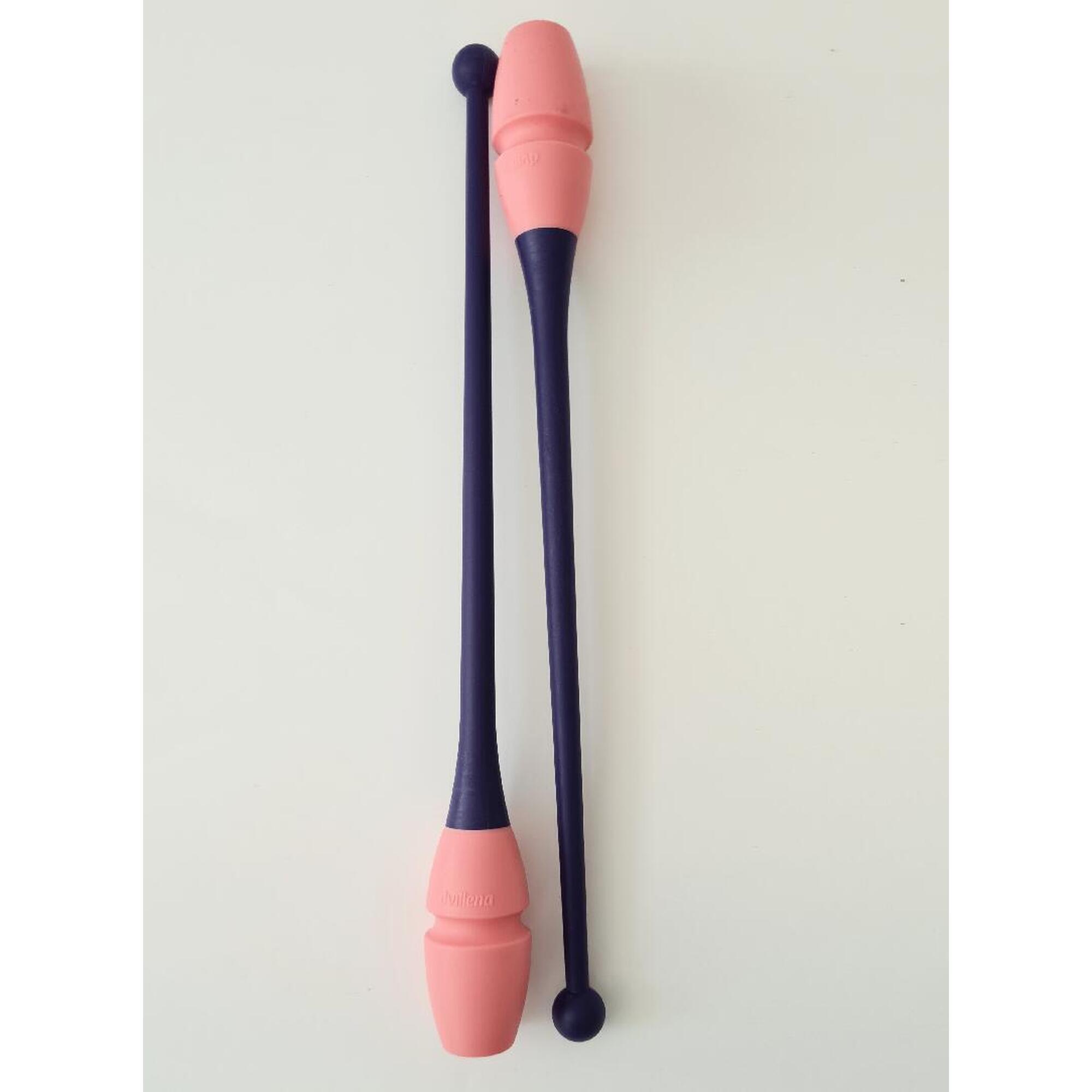 Massues de Gymnastique Rythmique pour Enfants Dvillena Bicolores 45cm