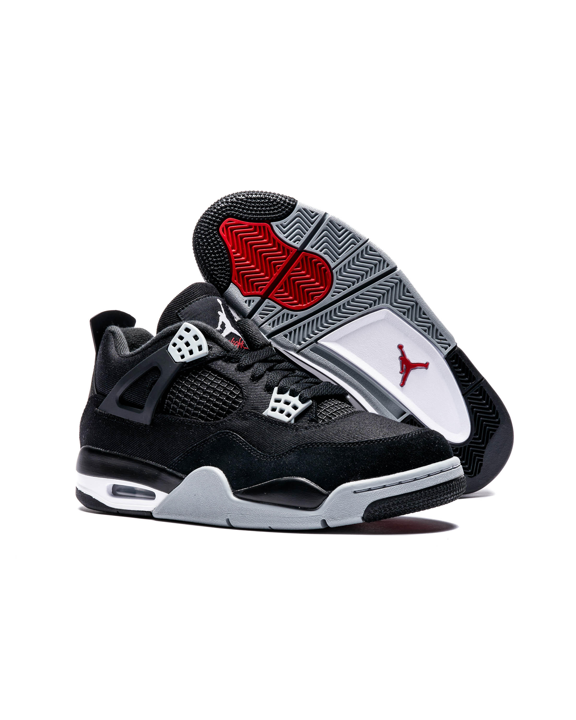 Chaussures  4 Retro SE Black Canvas 4/4