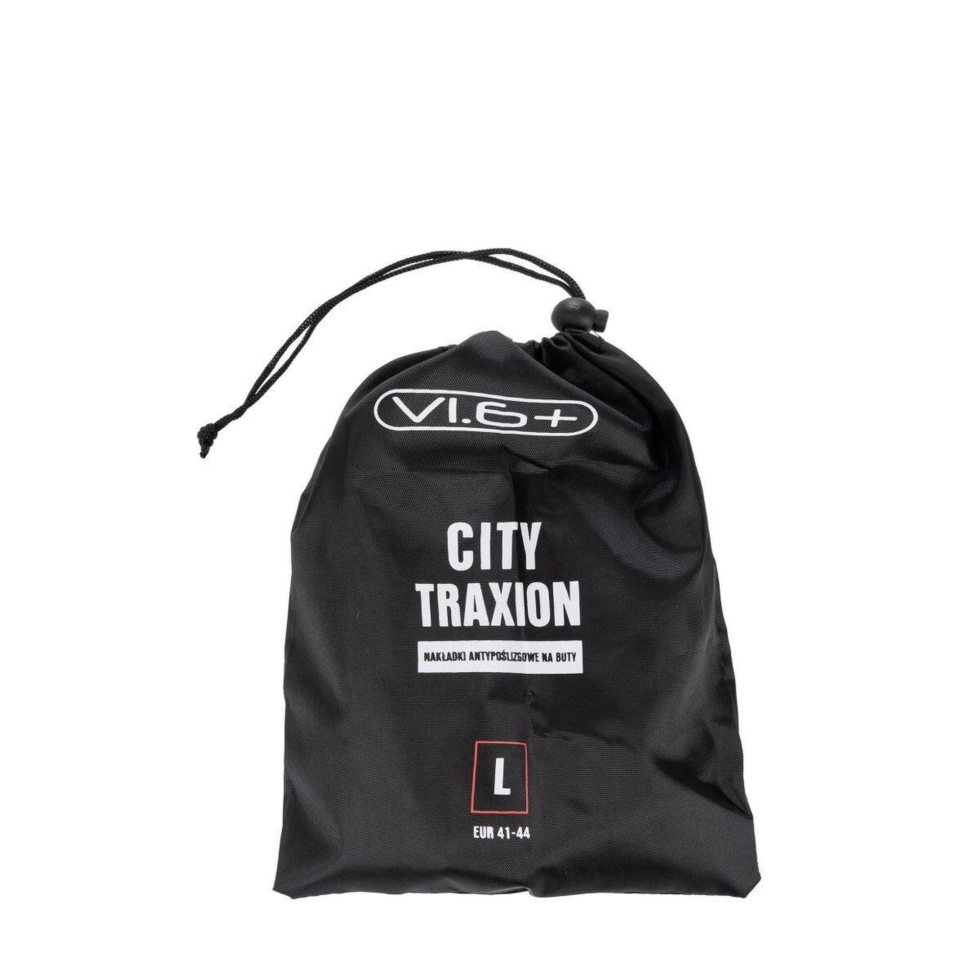 Protiskluzové návleky na boty City Traxion černý