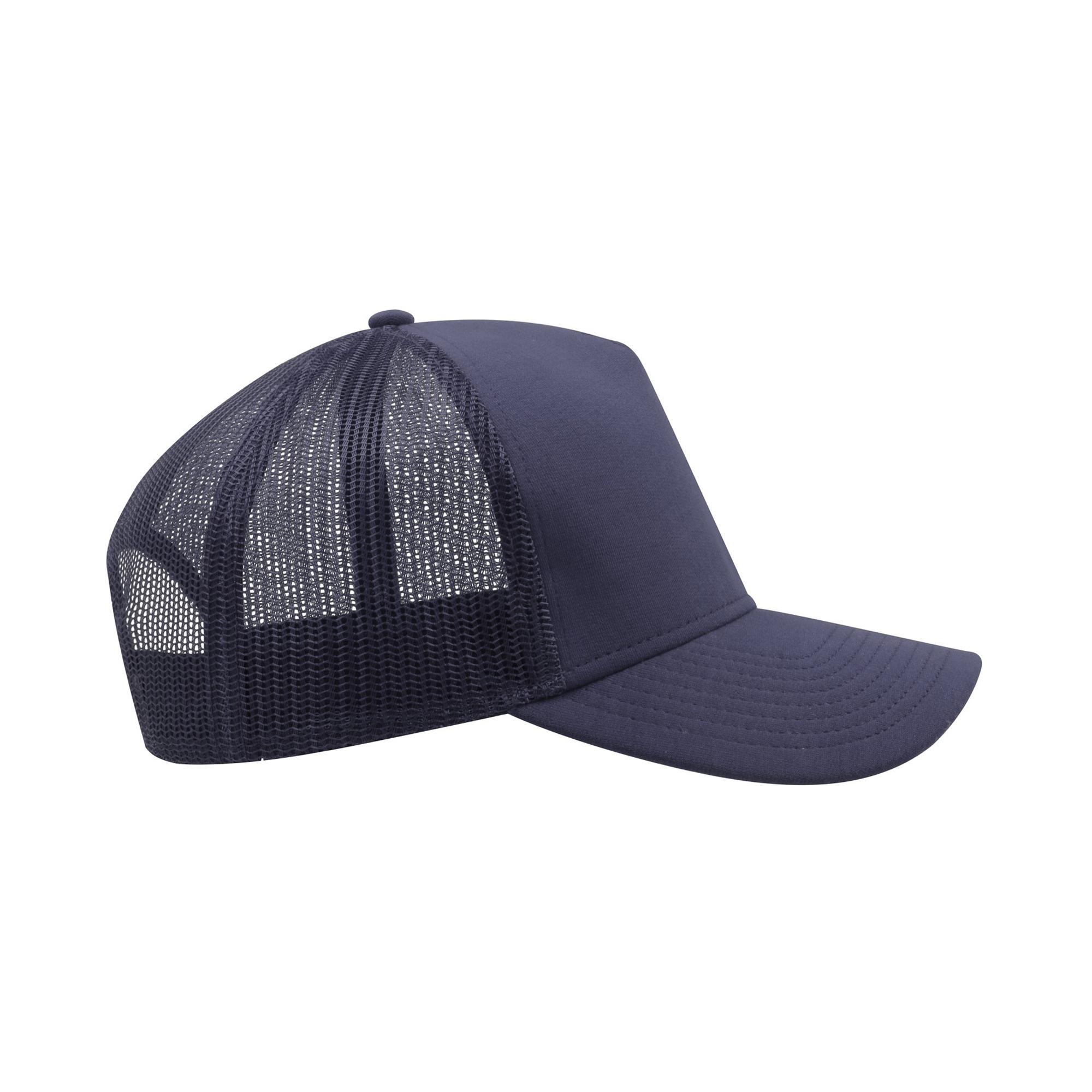 Casquette Trucker RAPPER Adulte (Bleu Marine) 3/3