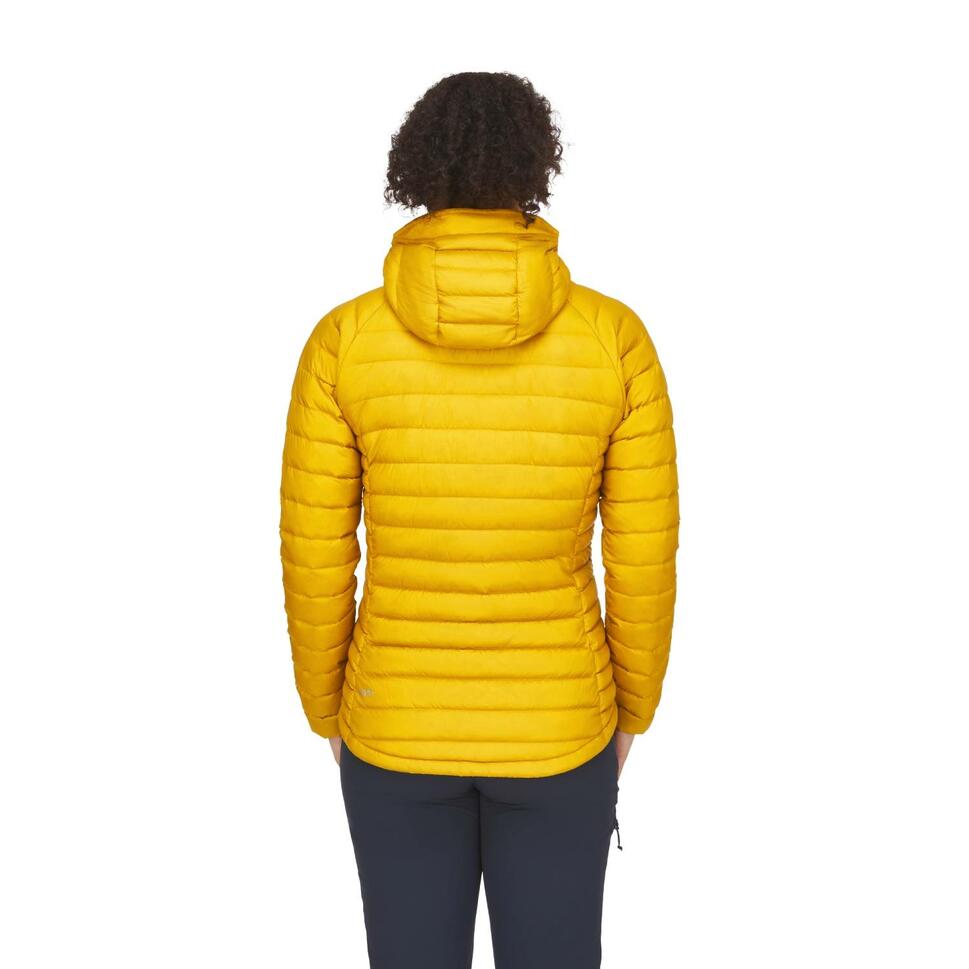 Kurtka puchowa damska Rab Microlight Alpine Jacket z kapturem
