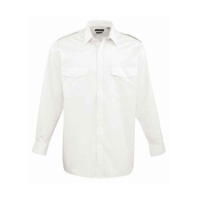 Chemise Pilote Homme Blanc PREMIER Decathlon chemise-pilote-homme-blanc-premier-decathlon
