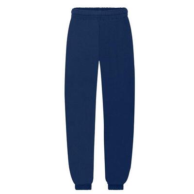 Klassieke joggingbroek met elastische manchet voor kinderen/kinderen (deep
