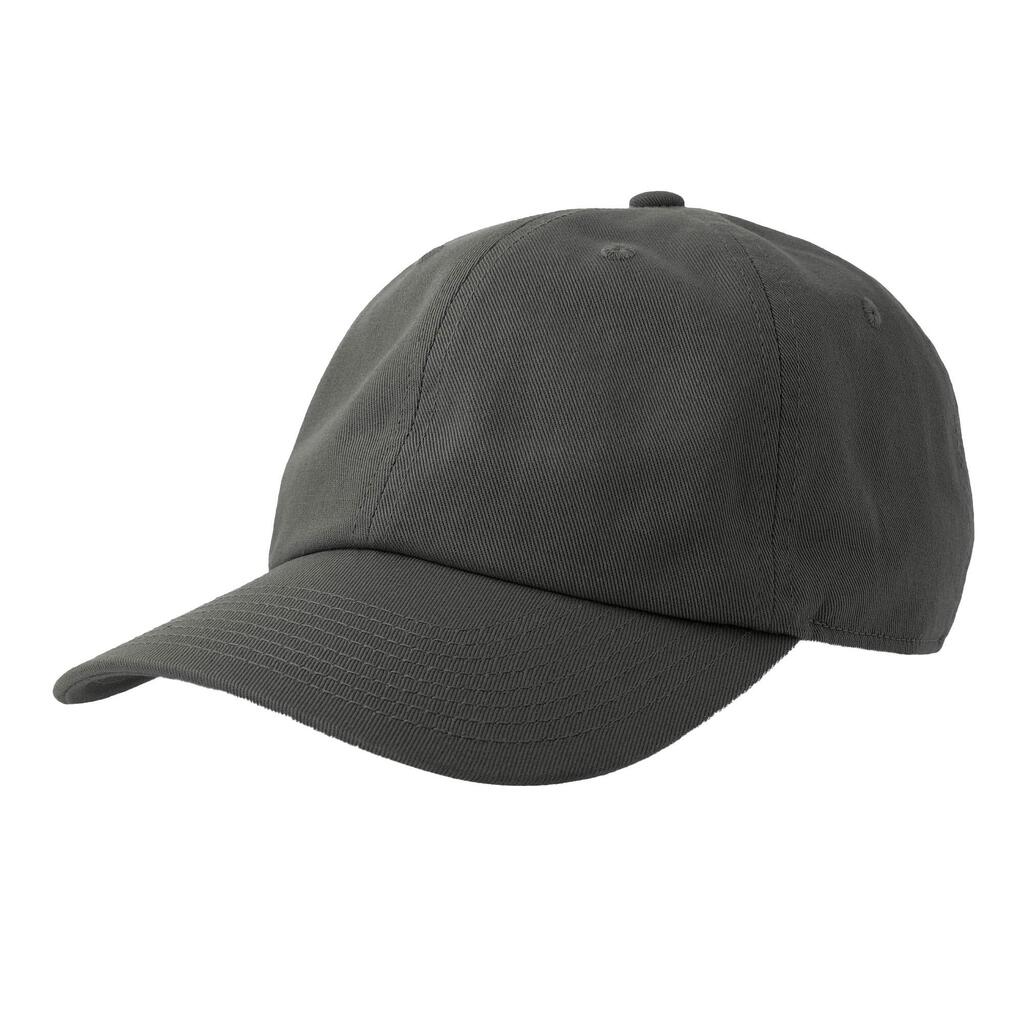 Unisex Adult Dad 6 Panel Baseball Cap (Dark Grey)