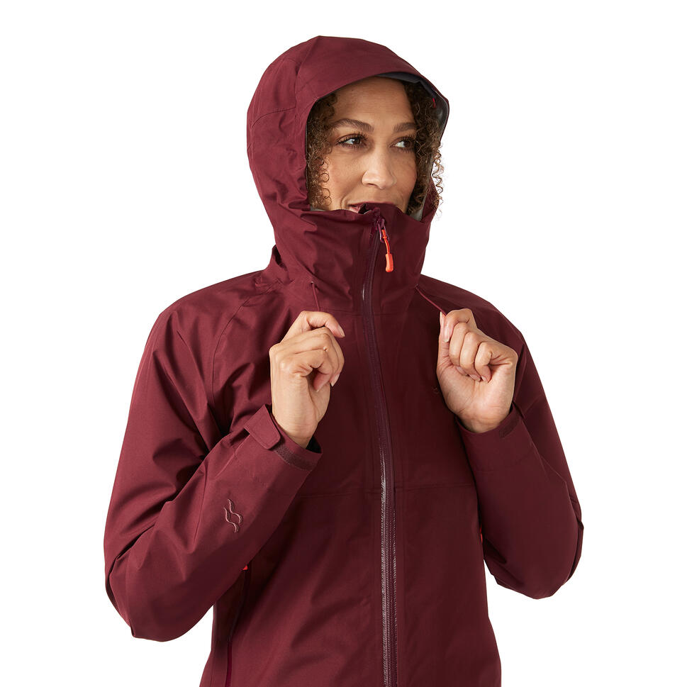 Kurtka przeciwdeszczowa damska Rab Namche GTX Jacket z kapturem