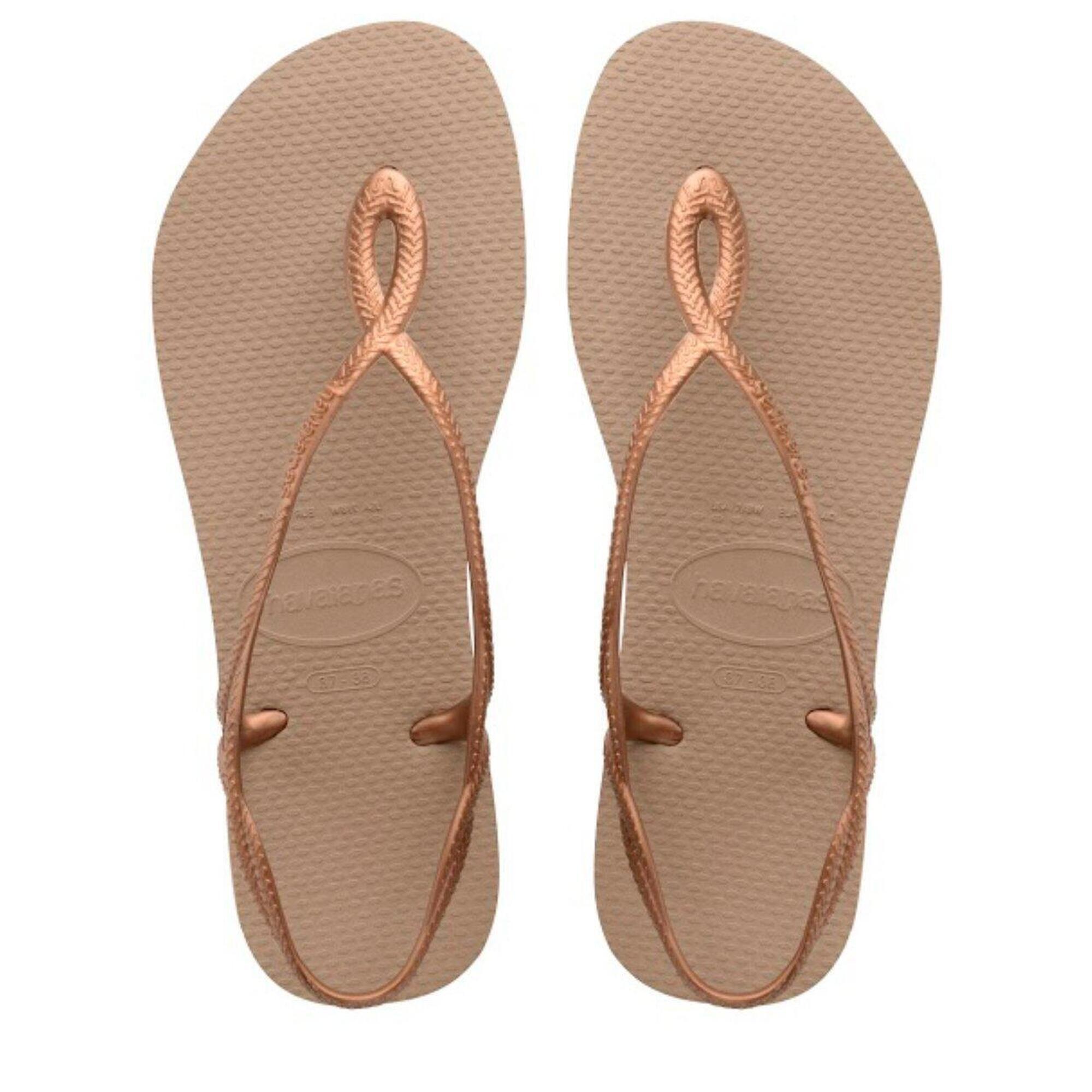 Havaianas - Claquettes Havaianas Modèle 4129697 Couleur Marron - Tongs - Rose - Decathlon