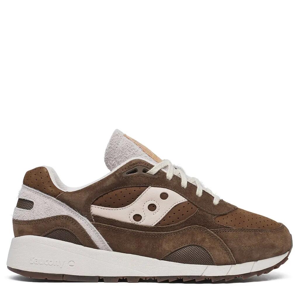 Saucony Shadow 6000 brown moon sneakers