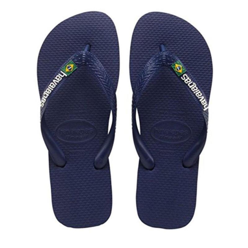 Flip-flops Havaianas Model Brasil Logo Culoare Albastru