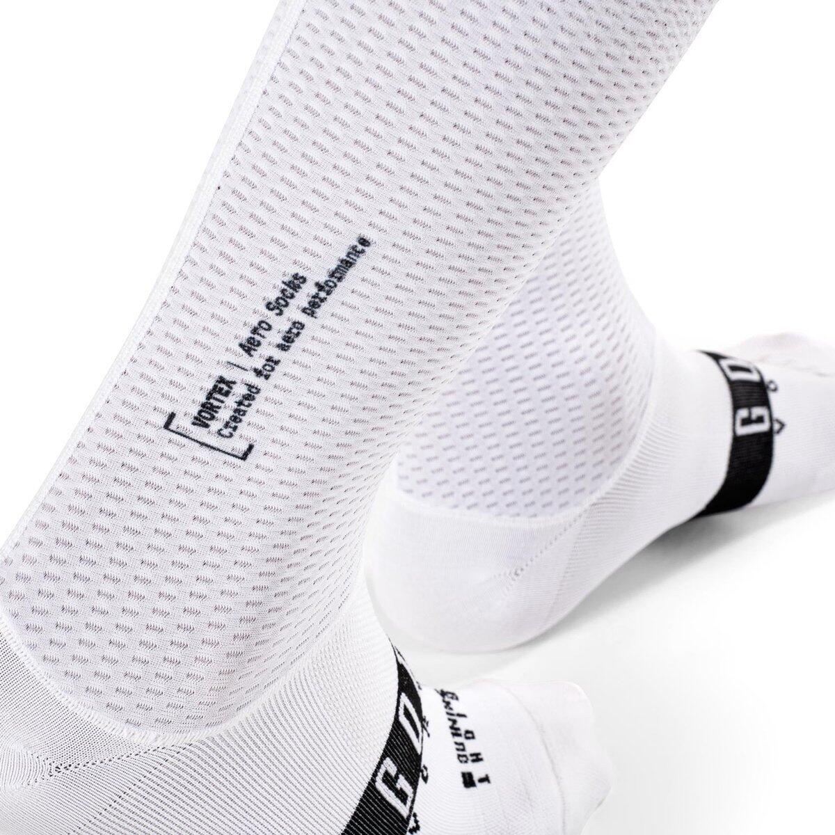 Chaussettes de cyclisme - Aero - Vortex White 2/3