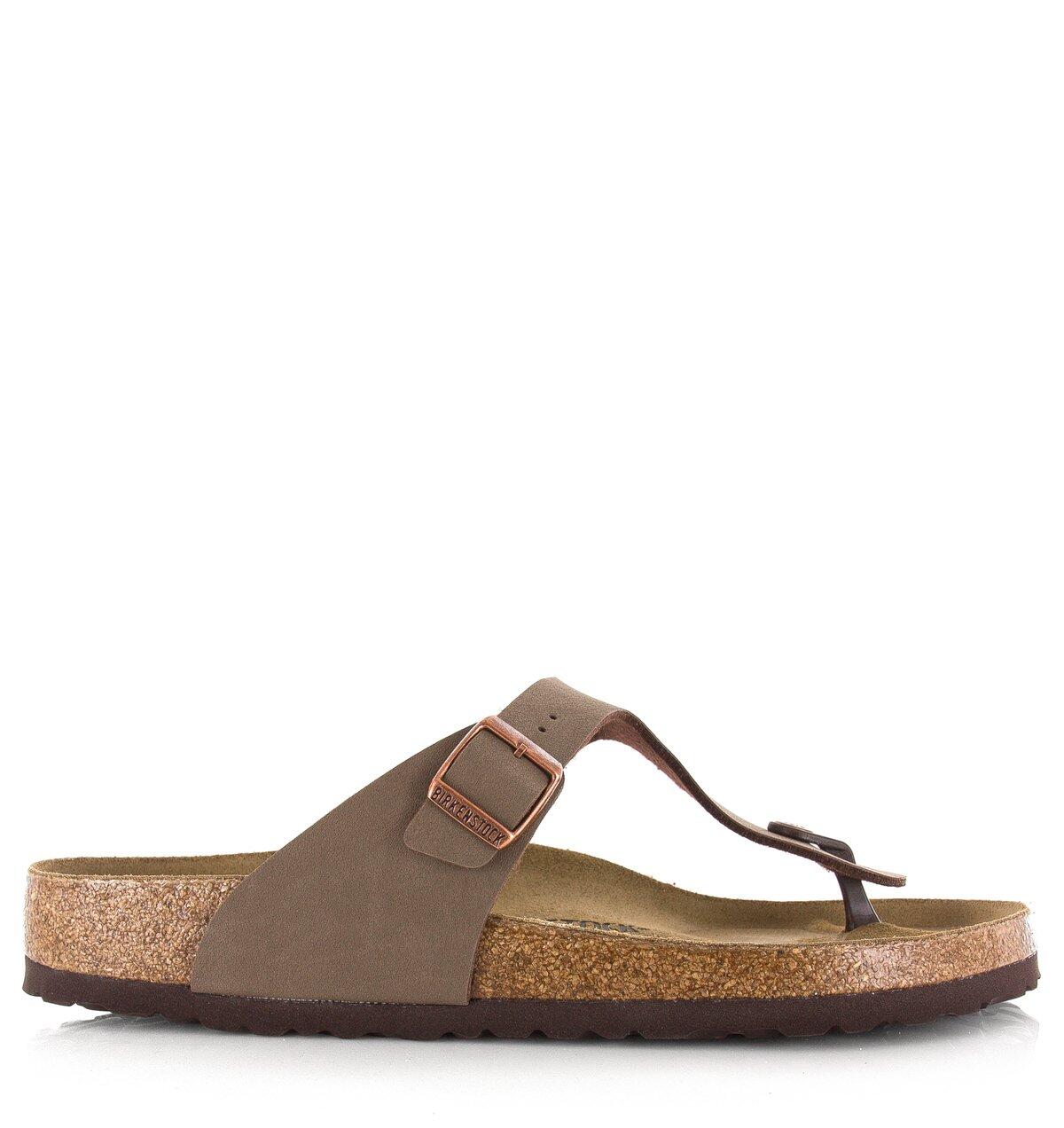 Sandali Uomo Birkenstock Gizeh Marrone 7/7