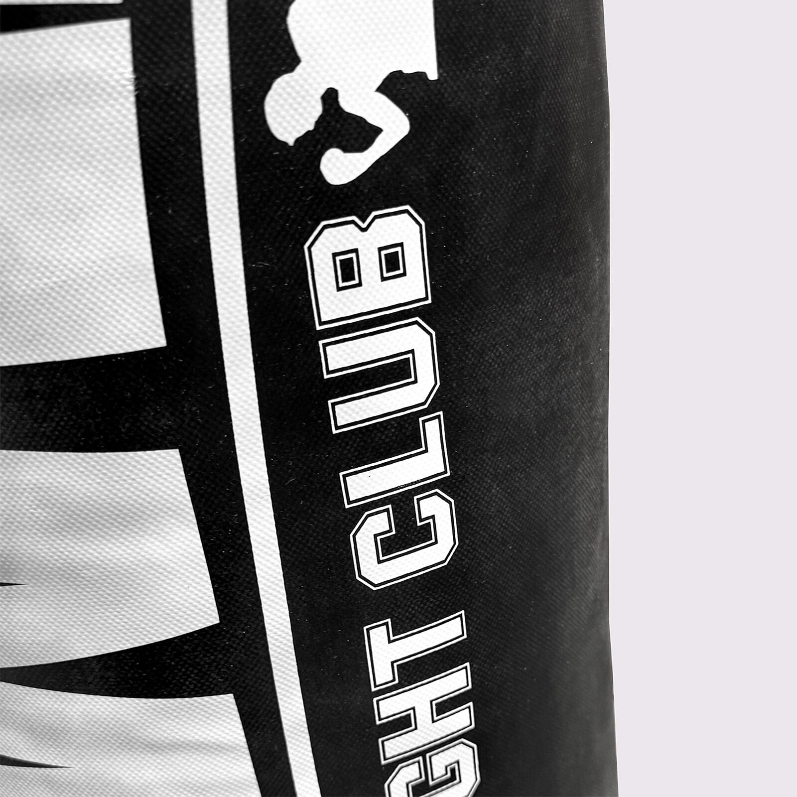 Tuf Wear Punch Bag Black Large Vertical Logo 6FT (183 CM) 3/5