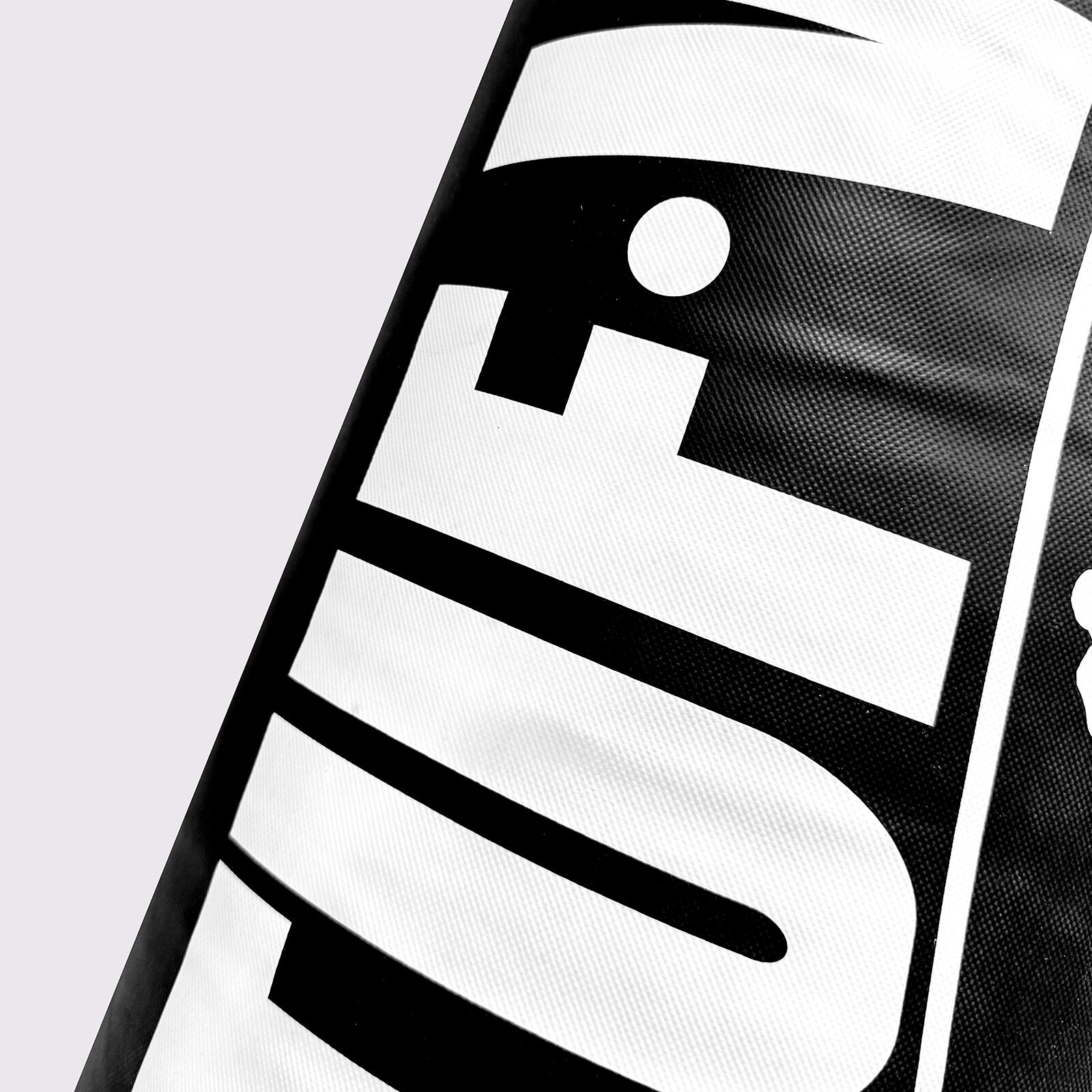 Tuf Wear Punch Bag Black Large Vertical Logo 6FT (183 CM) 4/5