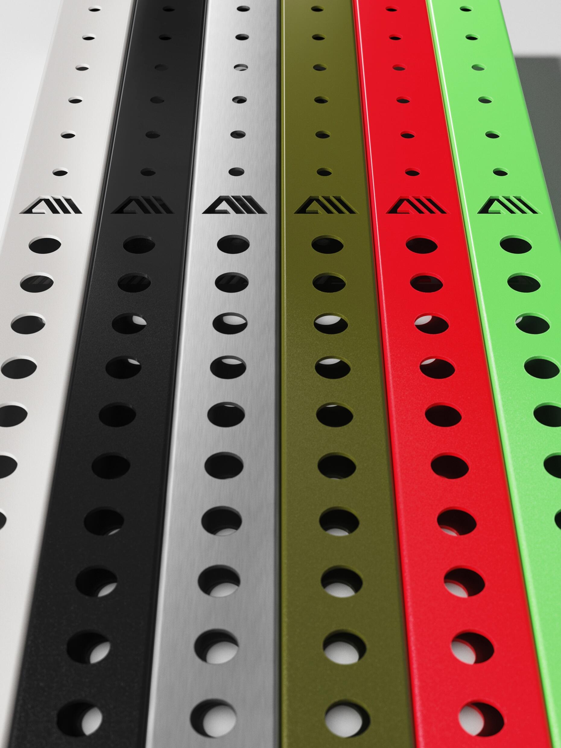 R8 Colored Uprights 226cm | Paarweise | 226cm Höhe | Schwarz 7/7