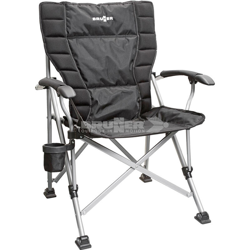 Chaise de camping Raptor NG 2.0 pliante jardin rembourrage 3D acier 120 kg