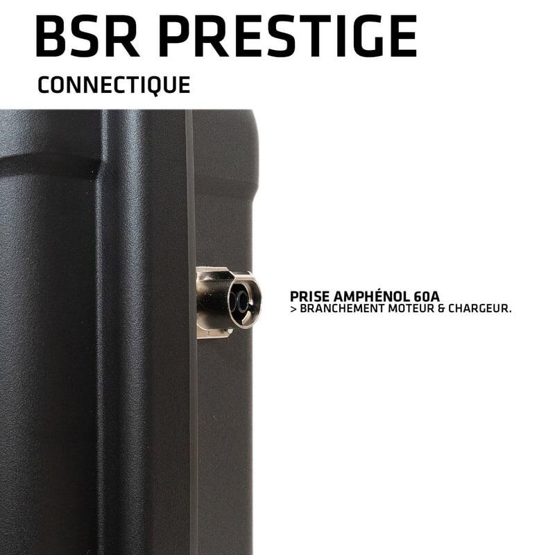 Valise PRESTIGE LifePo4 Gen3 12V/50Ah + chargeur non étanche 10A