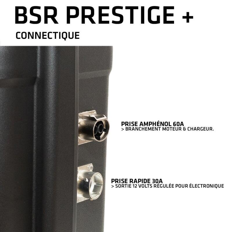 Valise PRESTIGE+ LifePO4 Gen3 24V/100Ah + chargeur+ prise sondeur 4/4