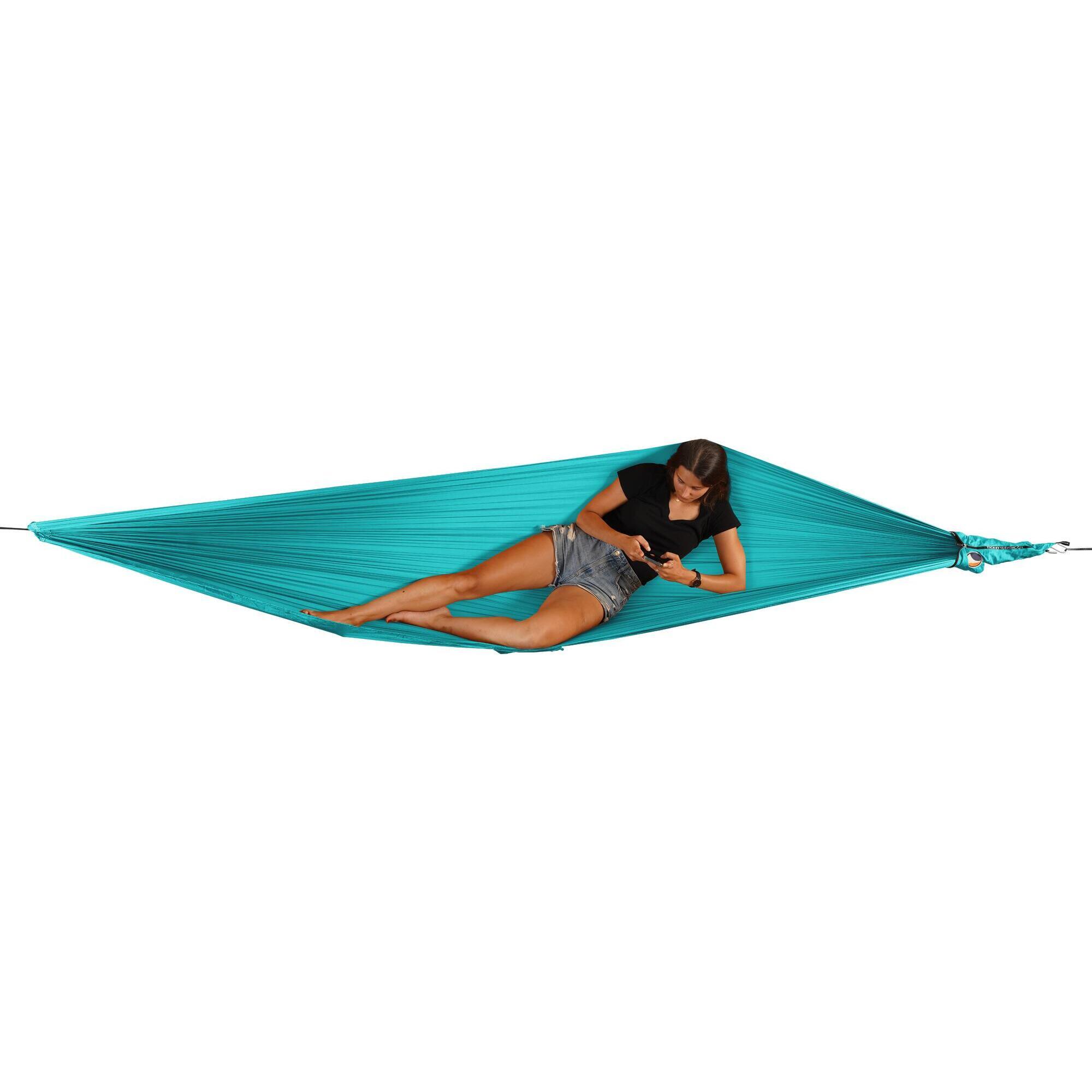 Ticket To The Moon - Hamac Compact Turquoise - Hamac - Bleu - Taille Unique - Decathlon