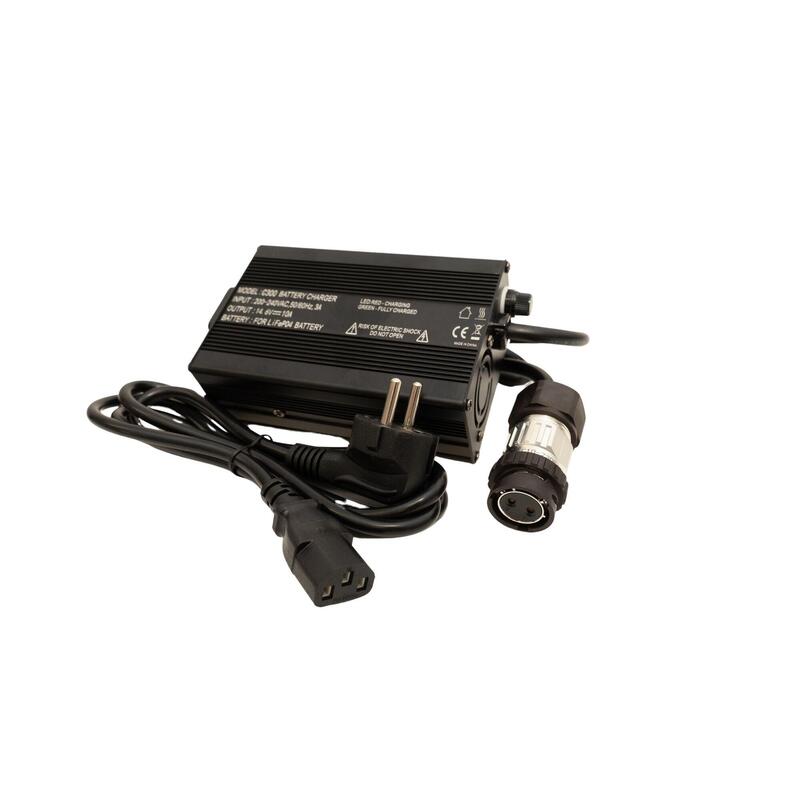 Batterie LifePo4 12V/100 Ah + chargeur non étanche 10A