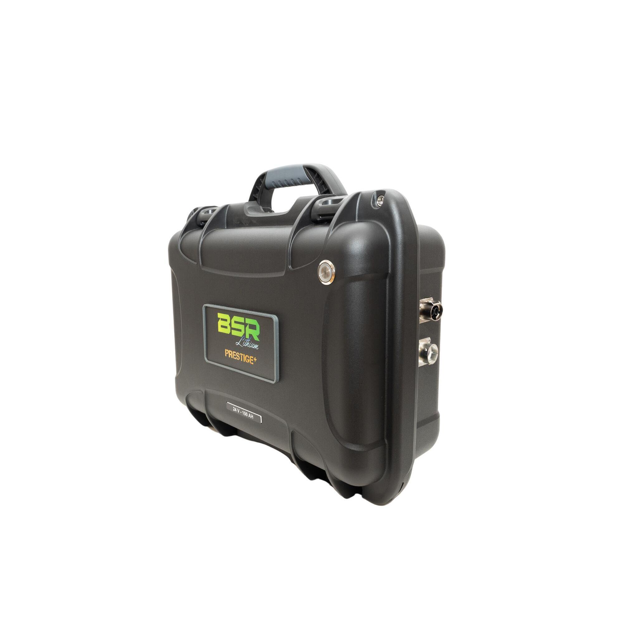 Bsr - Valise Prestige+ Lifepo4 Gen3 24v/100ah + Chargeur+ Prise Sondeur - Batterie - Noir - Taille Unique - Decathlon