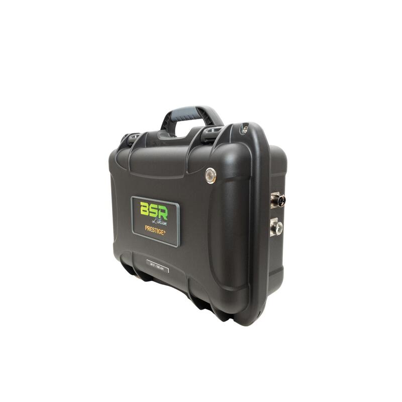 Valise PRESTIGE+ LifePO4 Gen3 24V/100Ah + chargeur+ prise sondeur