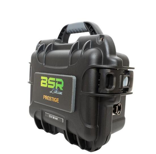 Valise PRESTIGE LifePo4 Gen3 12V/50Ah + chargeur non étanche 10A