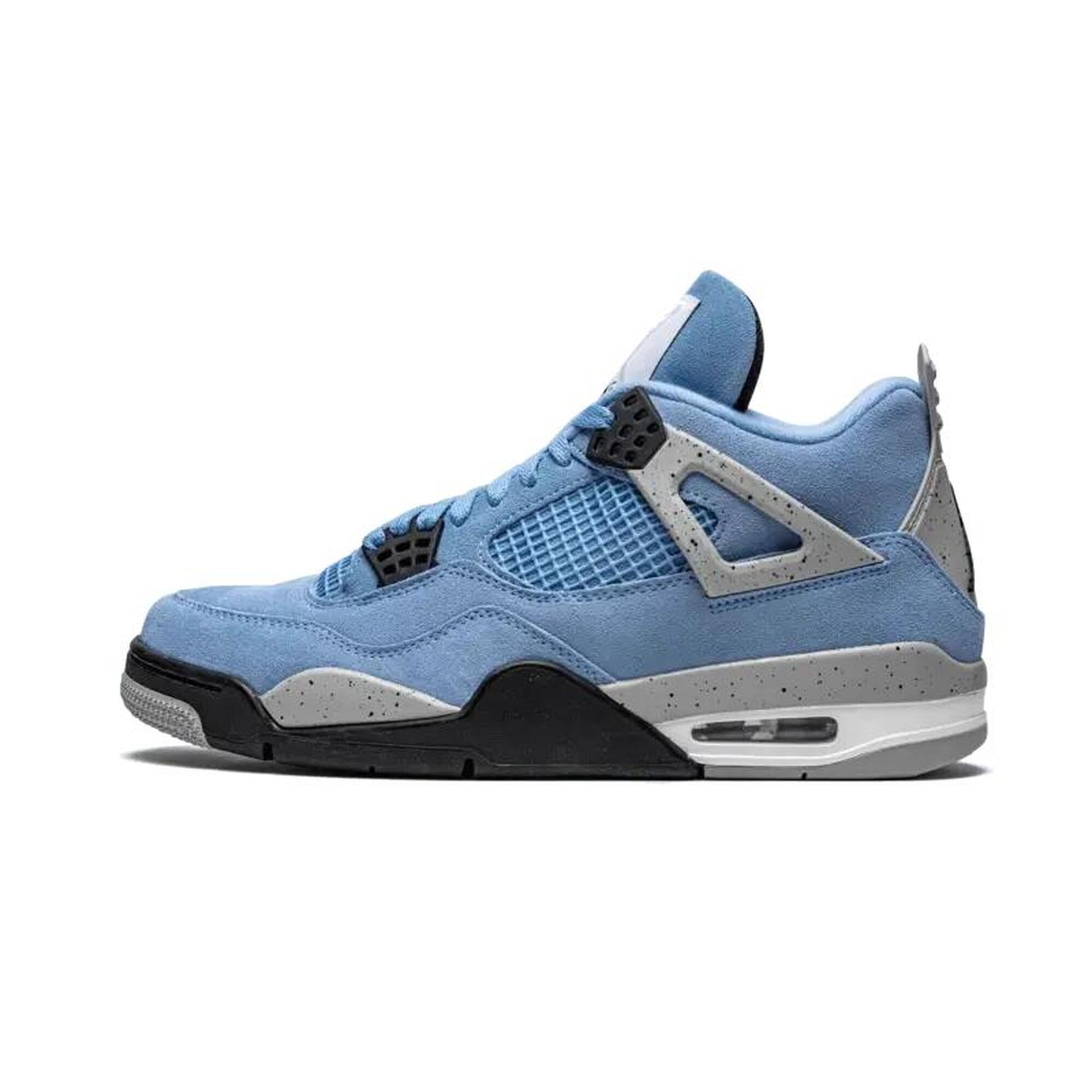 Jordan - Air Jordan 4 Retro University Blue - Baskets - Bleu - 42 - Decathlon