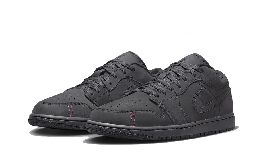 Jordan 1 Low SE Craft Dark Smoke Grey Varsity Red 2/4