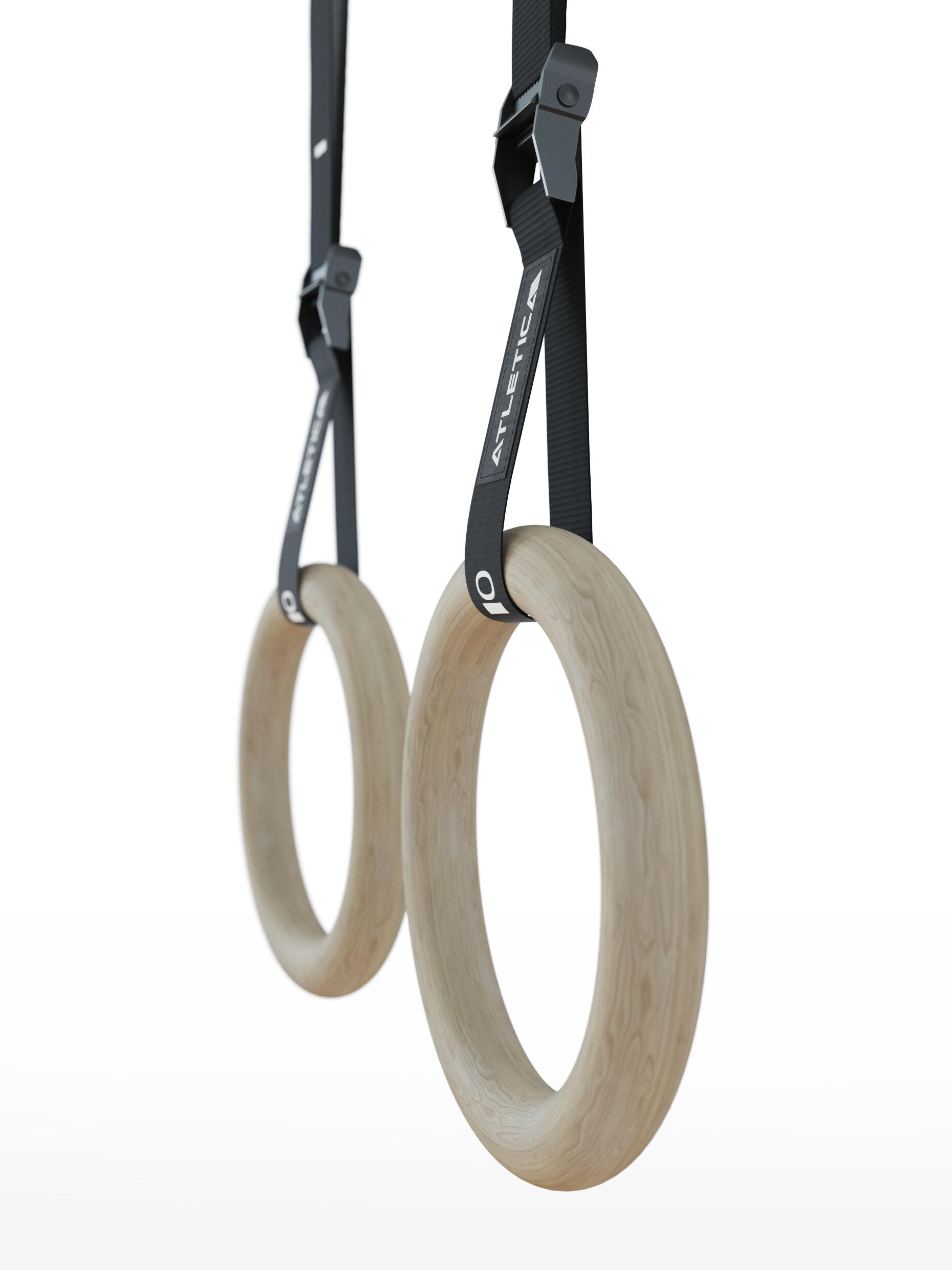 Holz Turnringe | Gymnastikringe | Für funktionelles Ganzkörper Training 4/5
