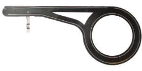 Paracatena AXA KSR 2B per ruote 26/28" nero.