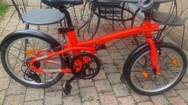Tussen Particulieren - Rode vouwfiets brwin 2/5