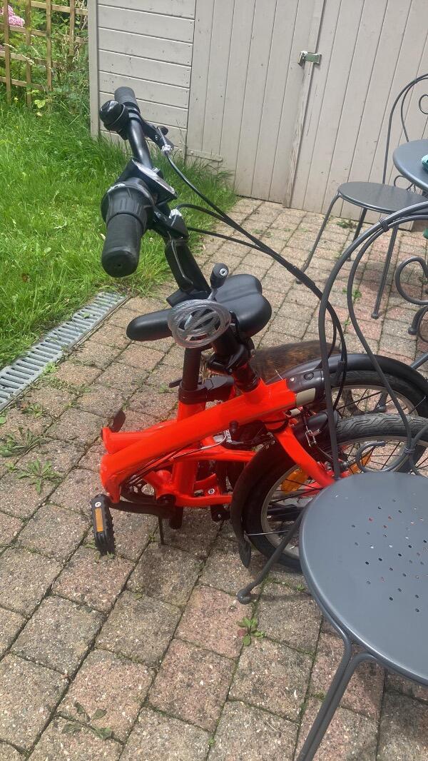 Tussen Particulieren - Rode vouwfiets brwin 5/5