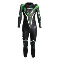 JAKED Jaked Mens Shockwave Multi Thickness Wetsuit - Black / Green