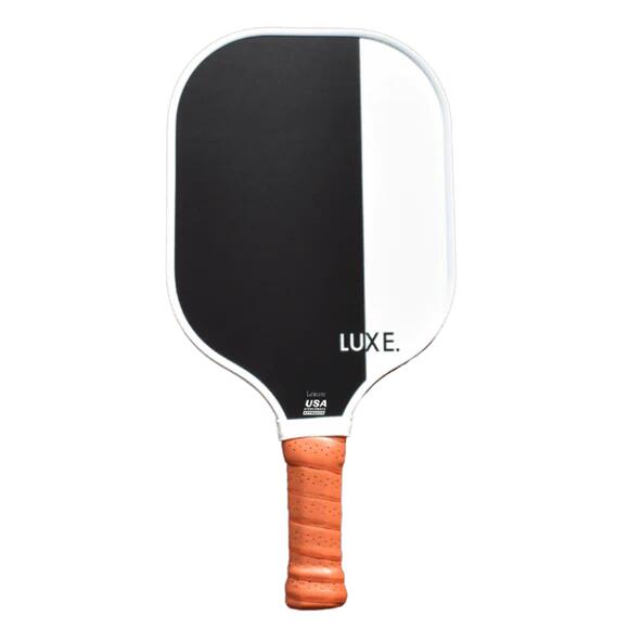 LUXE Luxe Dipped Leisure Black & White Pickleball Paddle