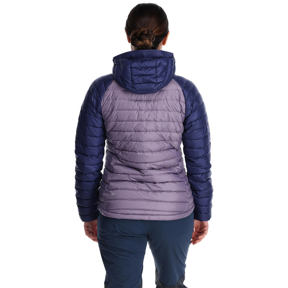 Kurtka puchowa damska Rab Microlight Alpine Jacket z kapturem